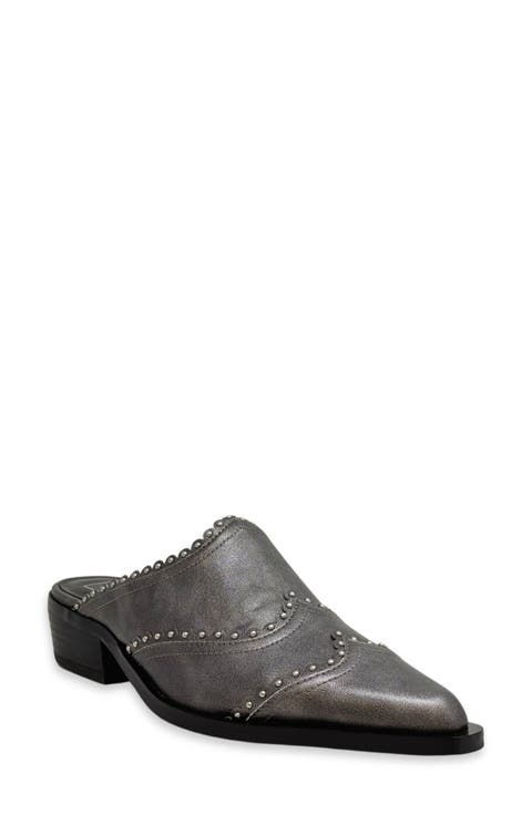 Tucson Faux Leather Mule