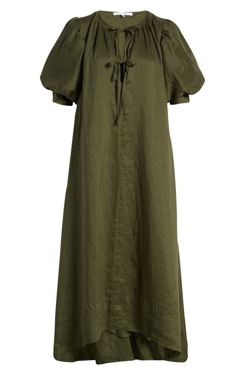 FRAME Puff Sleeve Dress, Alternate, color, 