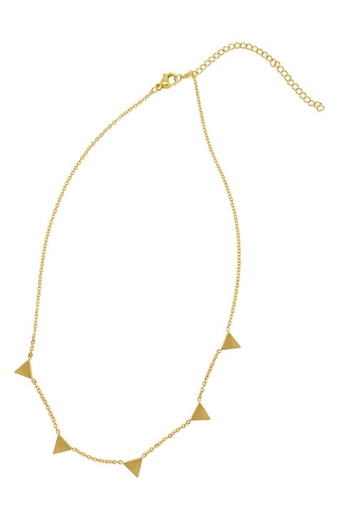 Triangle Edge Necklace