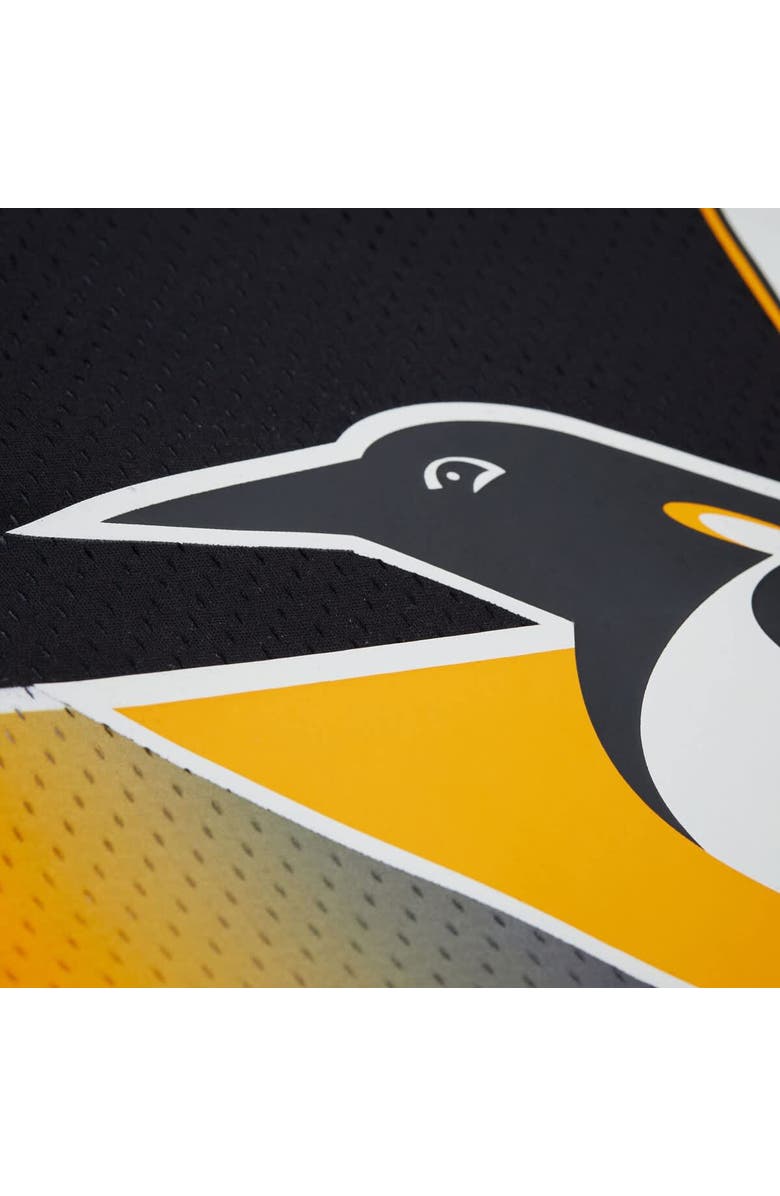 Mitchell & Ness Unisex Mitchell & Ness Mario Lemieux Black Pittsburgh Penguins Maxxed Out Fashion Basketball Jersey, Alternate, color, Black