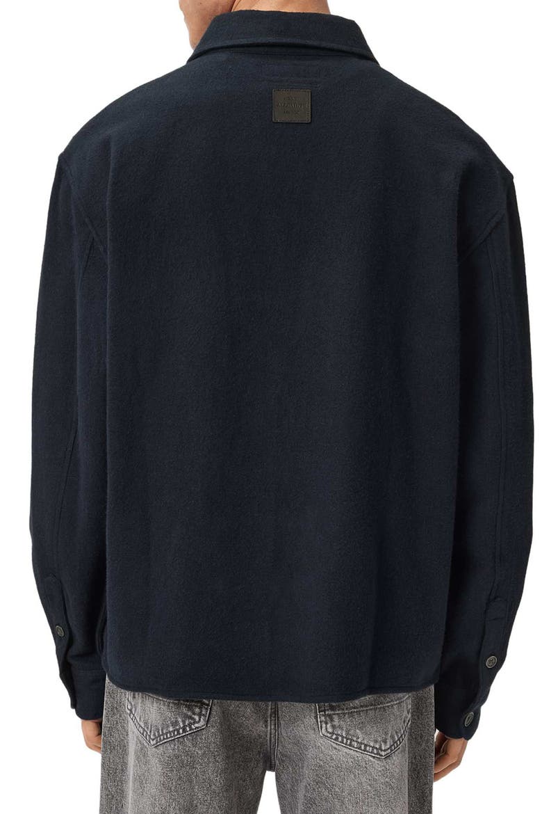 Haiku Long Sleeve Cotton Flannel Shirt, Alternate, color, MYSTIC BLUE