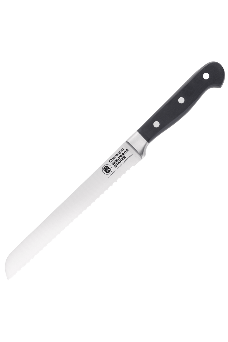 WOLFGANG STARKE 8" Bread Knife, Main, color, Black