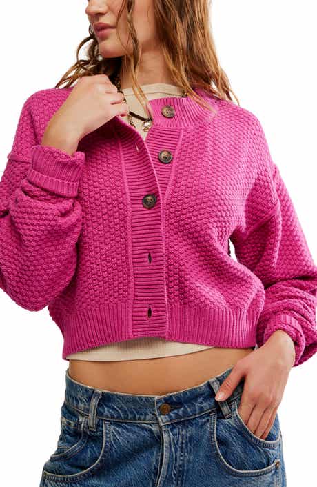 Free People Lila Crop Cardigan