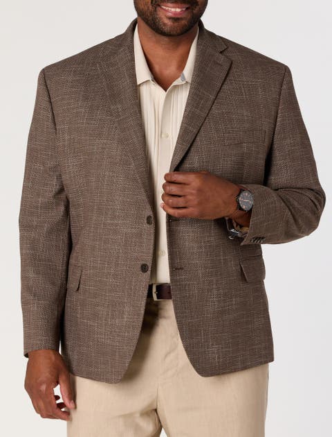 Big & Tall Textured Sport Coat V2