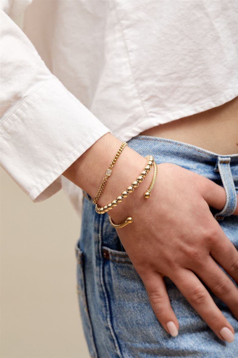Cameron Bracelet, Alternate, color, Gold
