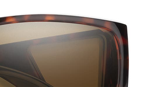 Smith Monroe Peak 62mm Oversize Chromapop™ Polarized Sunglasses In Tortoise/chromapop Brown