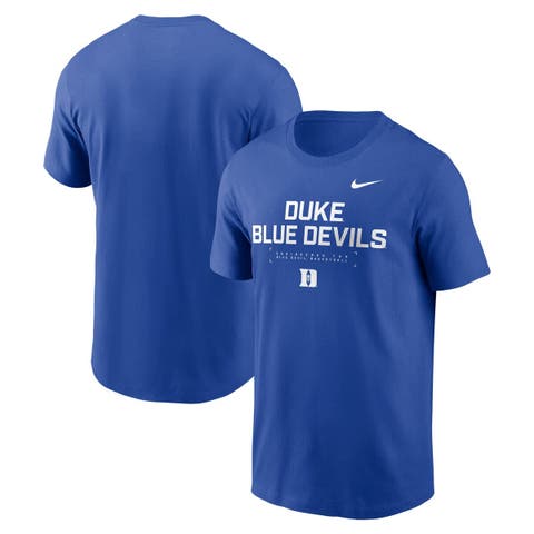 Men
s Nike Royal Duke Blue Devils 2025 Courtside Basketball Performance T-Shirt
