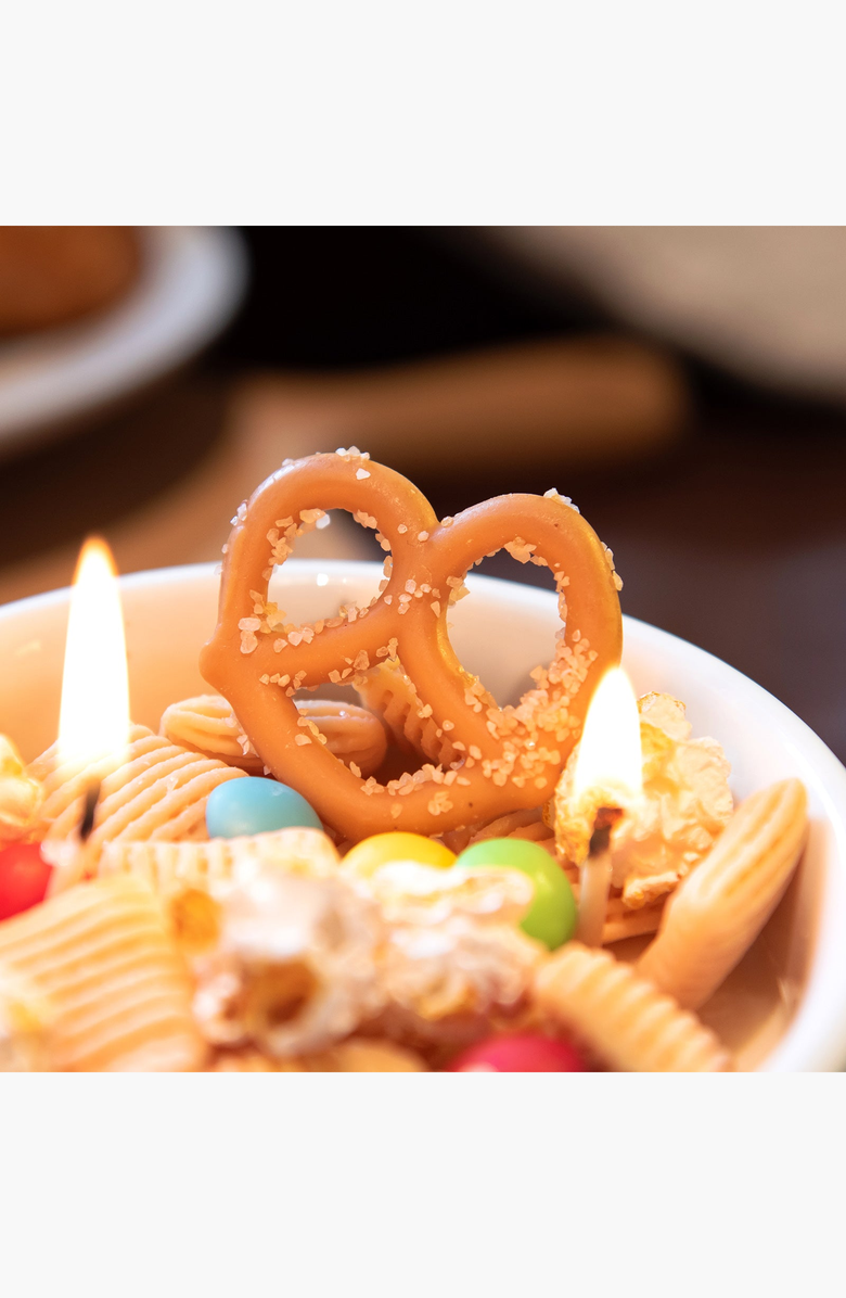 Southlake gifts Trail Mix Cereal Bowl Decorative Candle, Alternate, color, Light Beige / Multi