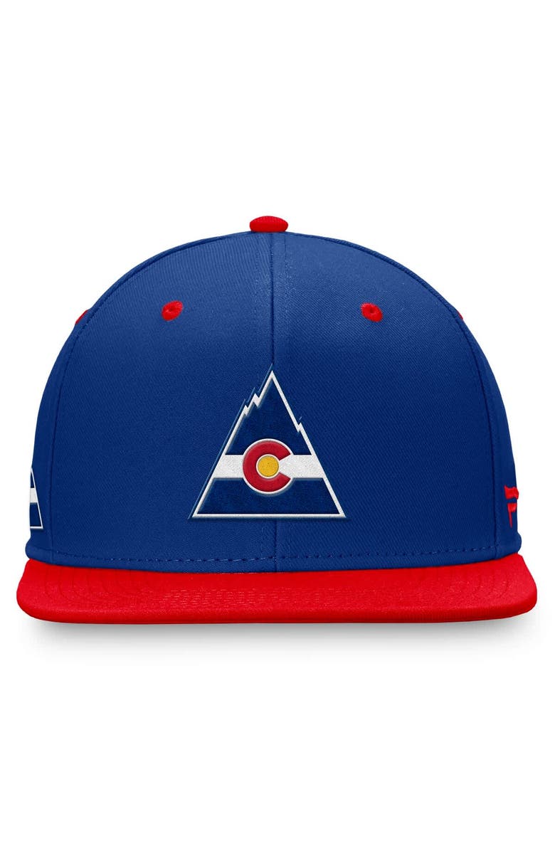 FANATICS Men's Fanatics Blue/Red CO Rockies Heritage Retro Fitted Hat, Alternate, color, Blue
