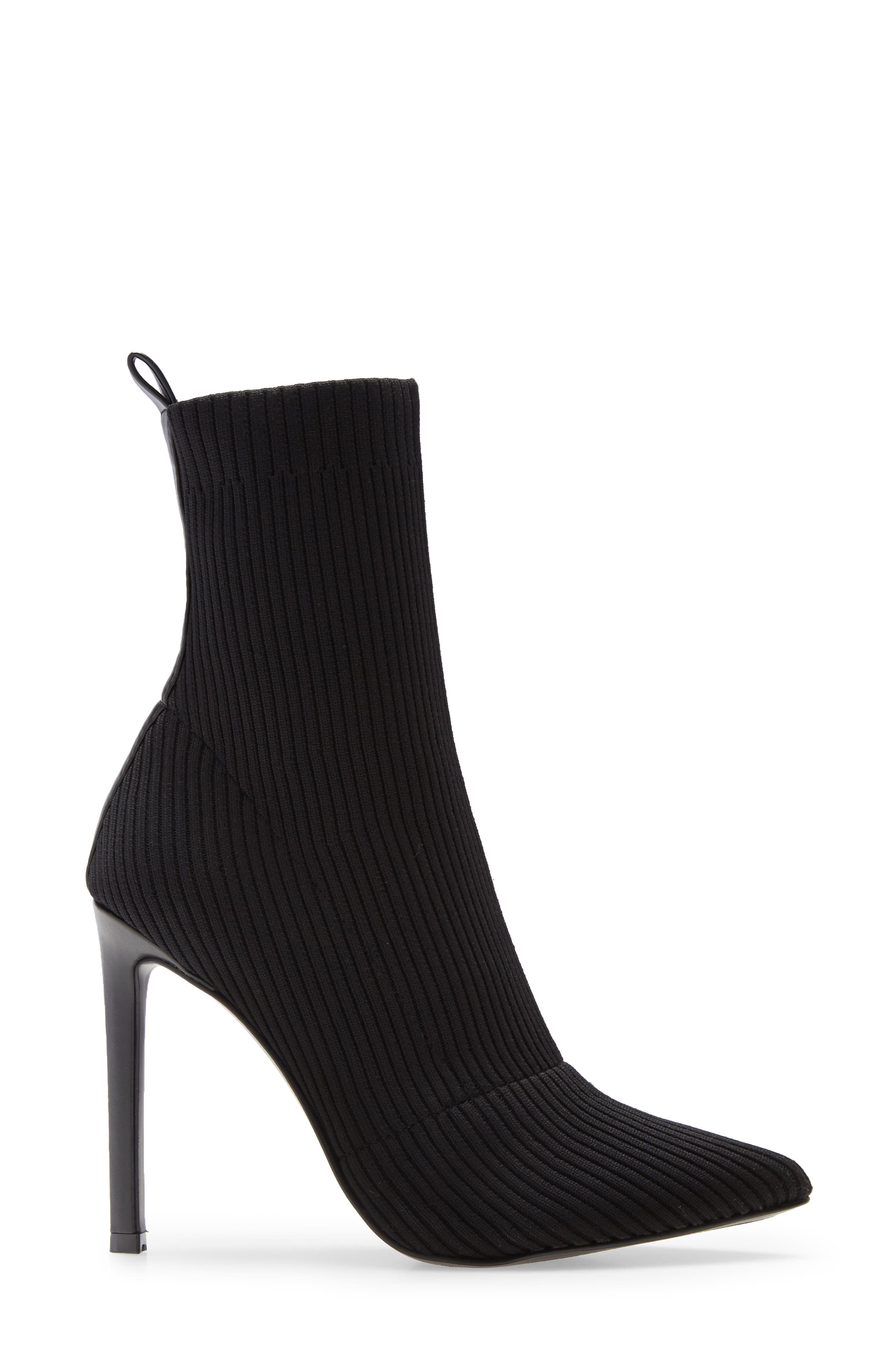 Steve Madden Dianne Ribbed Knit Bootie, Alternate, color, 