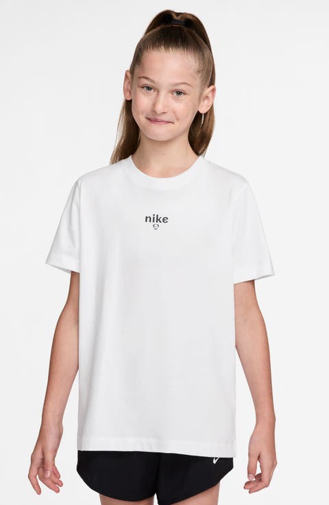 Kids' Sportswear Winged Victory Cotton Graphic T-Shirt (Little Kid & Big Kid)