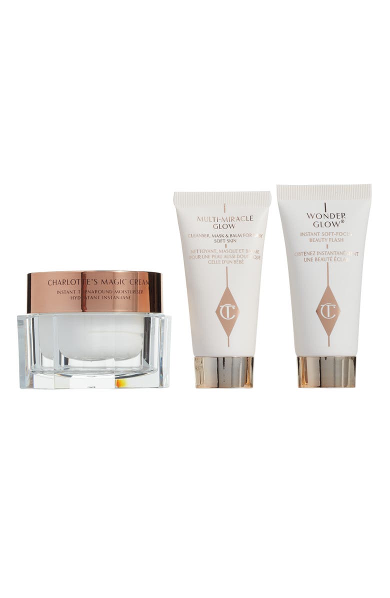 Charlotte Tilbury Magic Cream Skin Set (Nordstrom Exclusive) USD $102 Value, Main, color, 