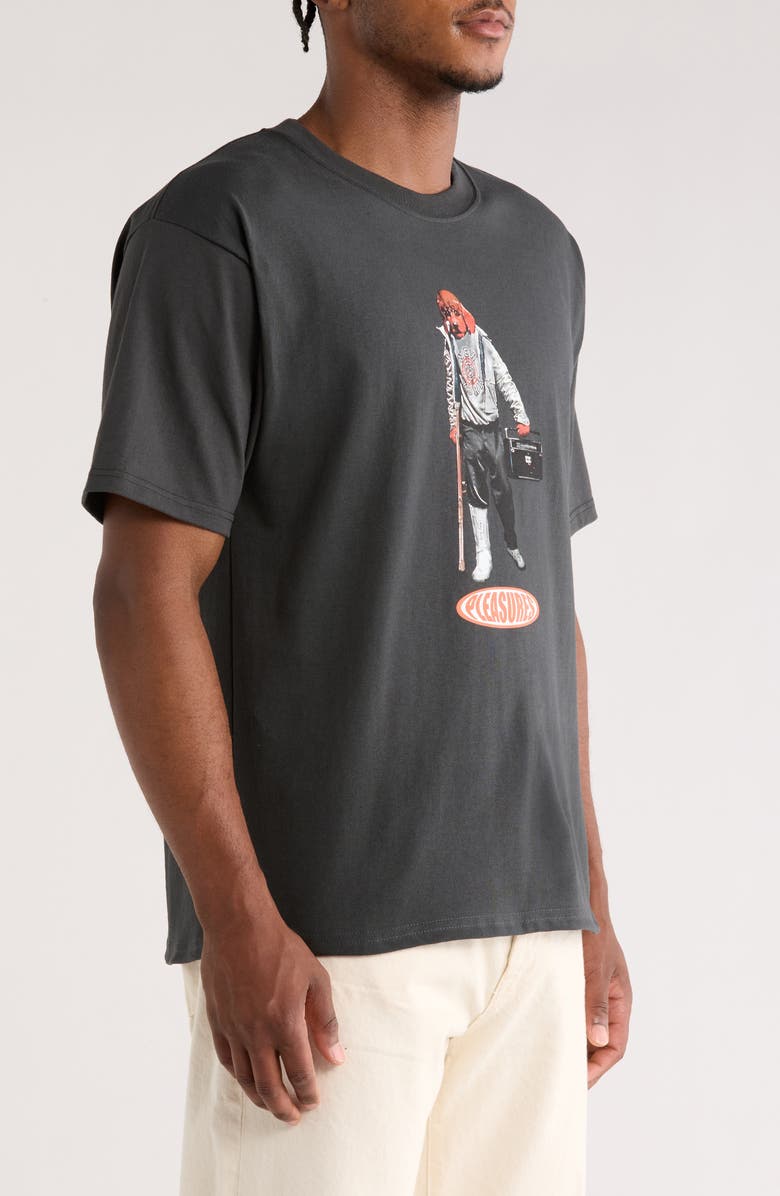 PLEASURES x Daft Punk Da Funk Cotton Graphic T-Shirt, Alternate, color, 