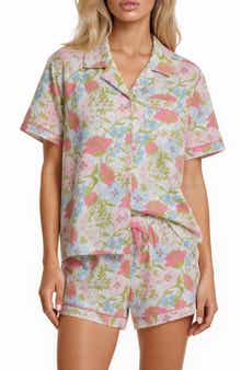 VERA BRADLEY Short Sleeve Notch Collar Pajamas