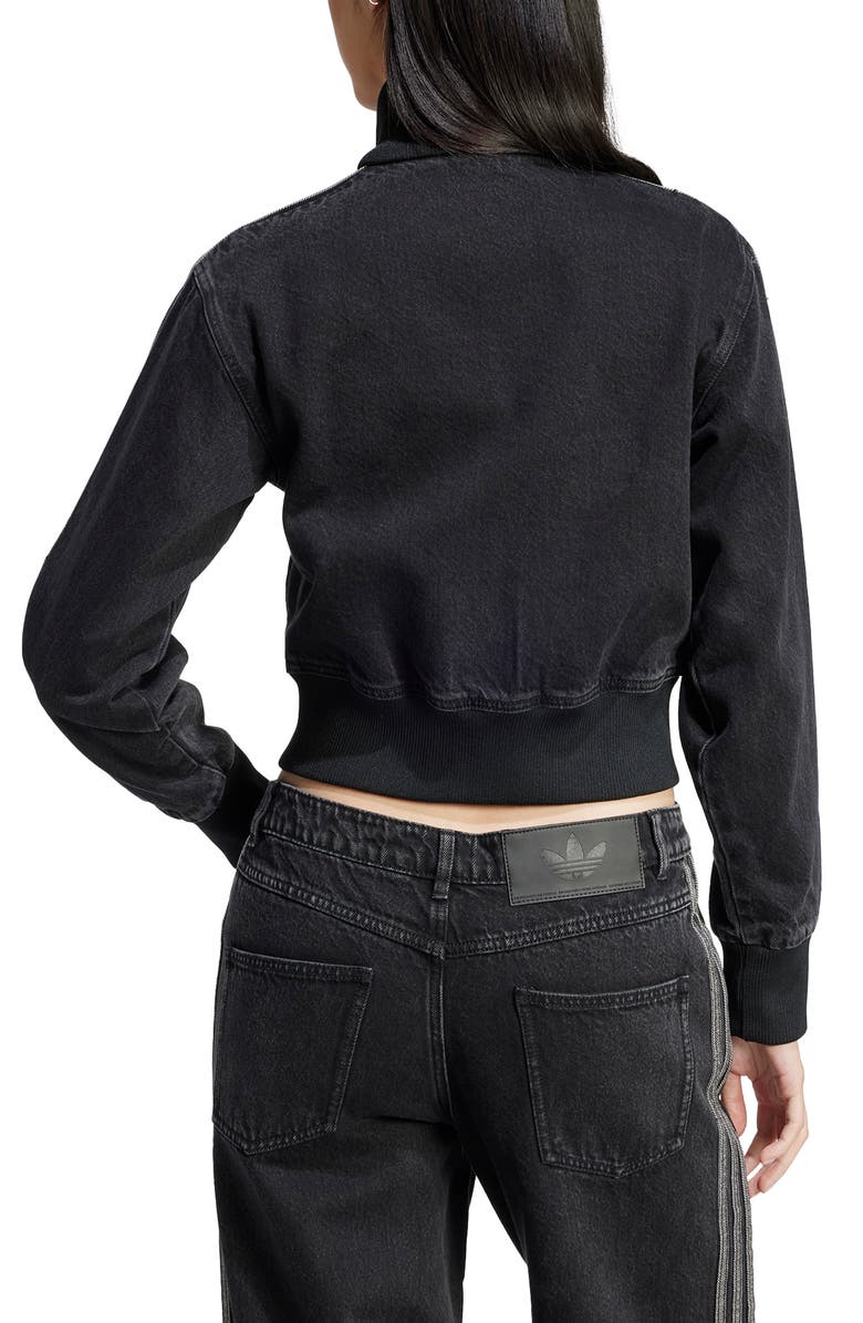 adidas Adicolor Denim Track Jacket, Alternate, color,