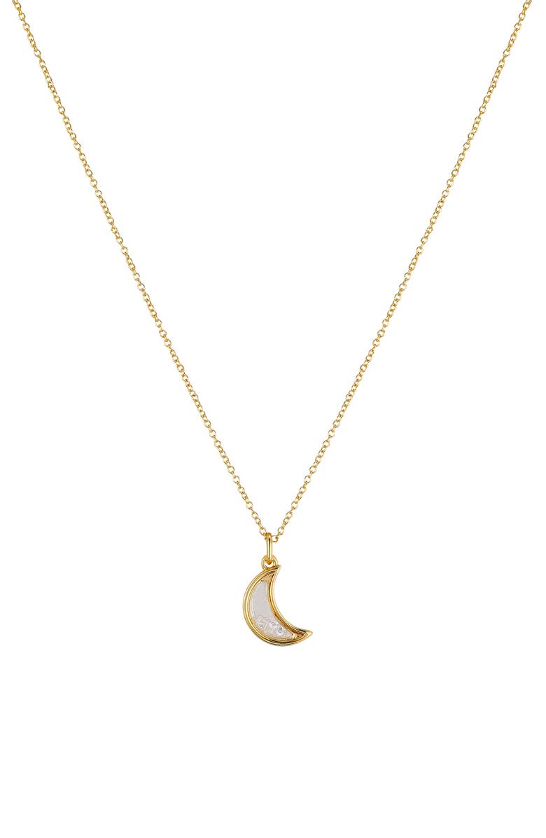 LA ROCKS I Love You to the Moon & Back Pendant Necklace | Nordstromrack