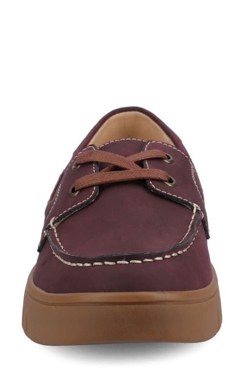 Journee Collection Marion Boat Shoe