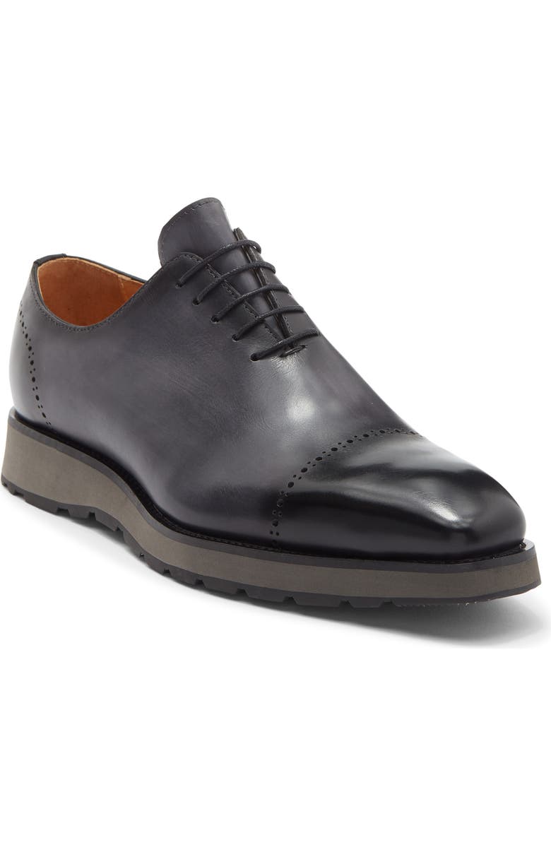 Maison Forte Diesel Wholecut Oxford, Main, color, Black/ Grey