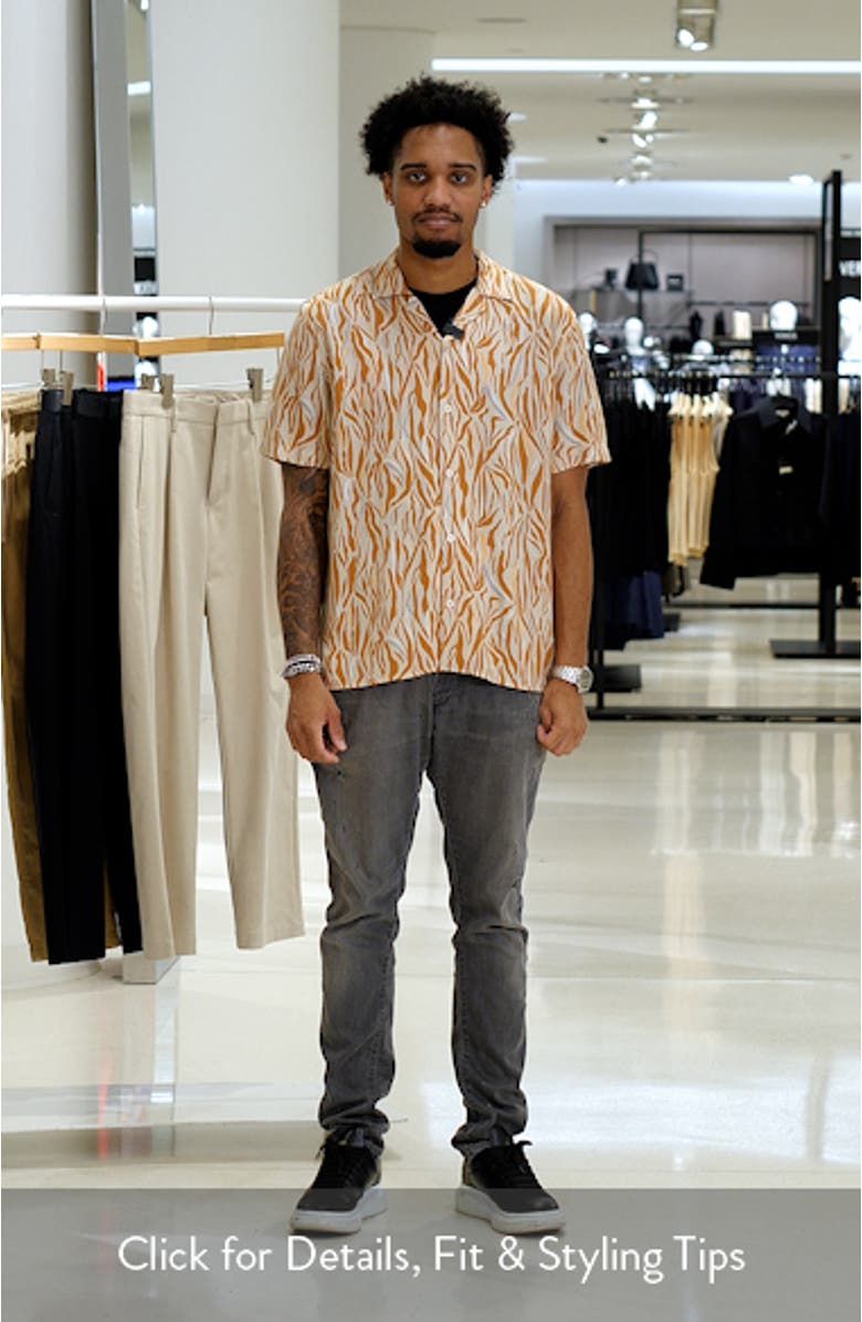 Zebra Print Camp Shirt, sales video thumbnail