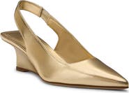 Stuart Weitzman Vinnie Slingback Wedge Pump