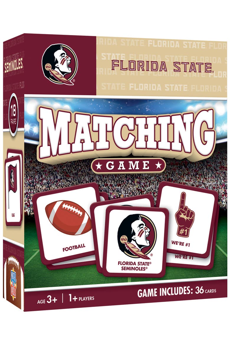 Florida State Seminoles Matching Game, Main, color, Multicolor