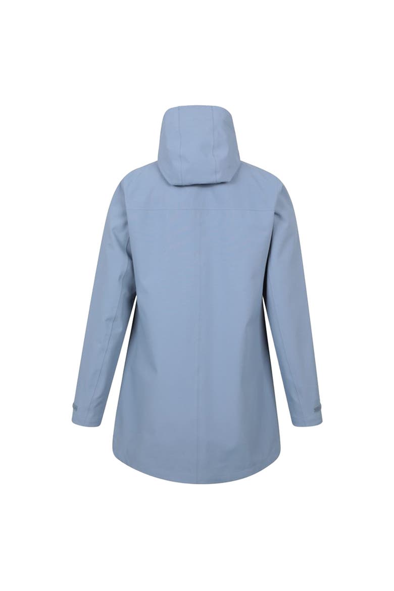 April Longline Waterproof Jacket, Alternate, color, Blue