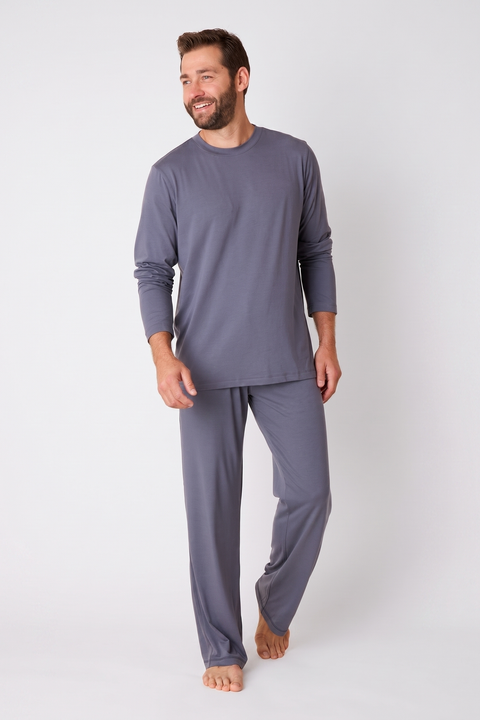 Pima Jersey Pullover Pajama Set