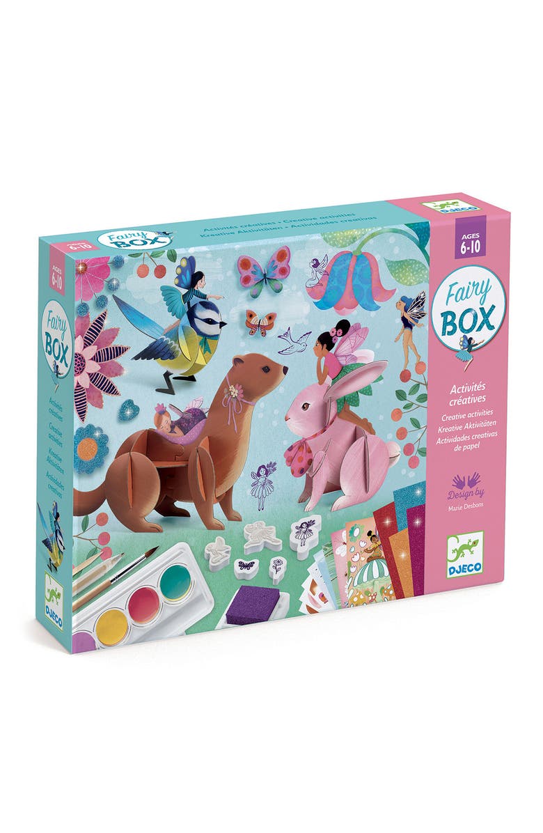 Djeco The Fairy Box Arts & Crafts Kit, Alternate, color, Multi