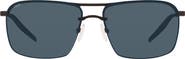 Costa Del Mar 62mm Oversize Rimless Rectangular Sunglasses