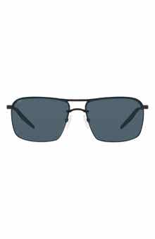Costa Del Mar 62mm Oversize Rimless Rectangular Sunglasses