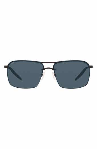 Costa Del Mar 62mm Oversize Rimless Rectangular Sunglasses