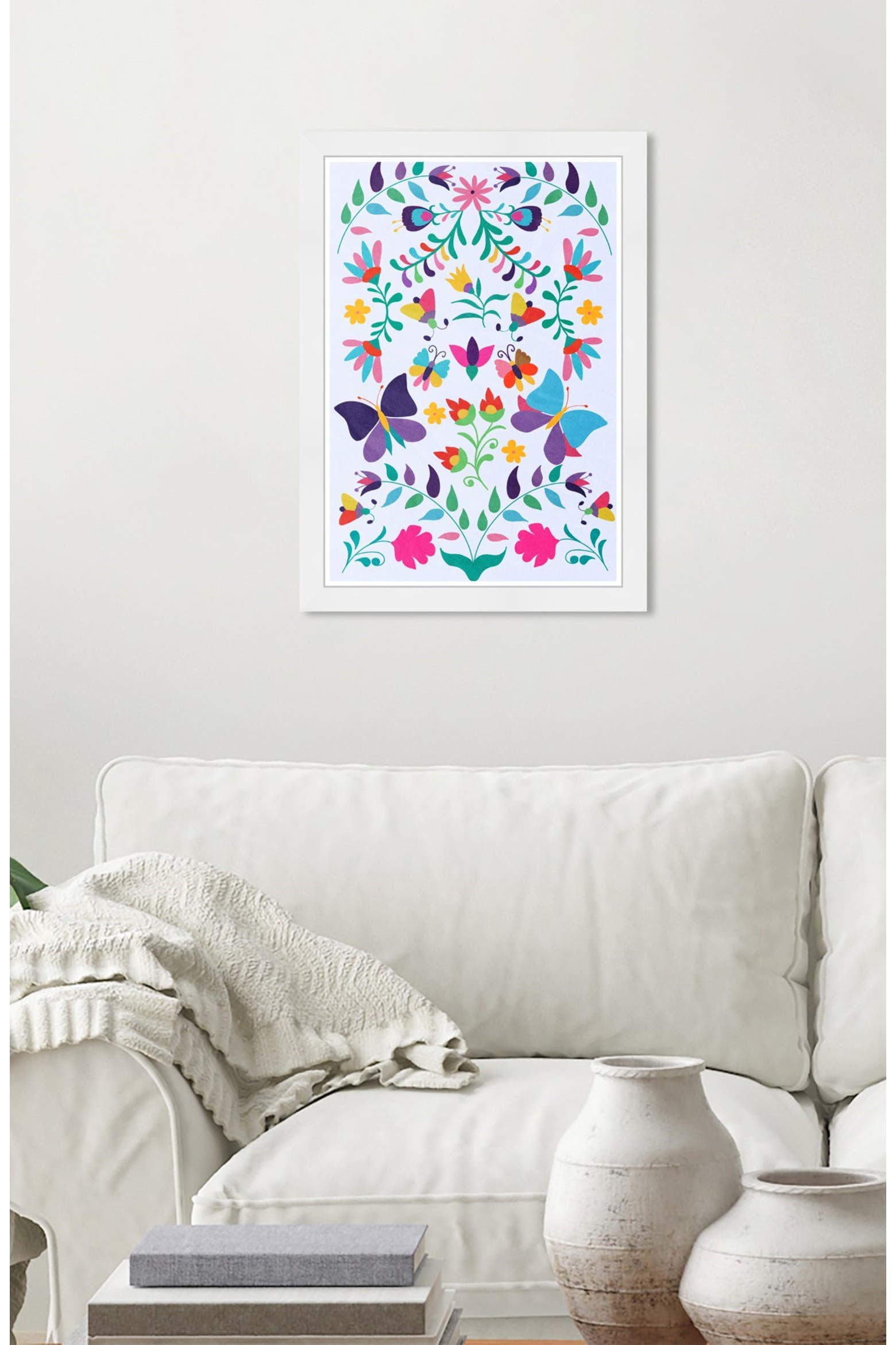 Studio Barbell Set Rack Wynwood Studio Prints Colorful Floral Wall Art | Nordstromrack
