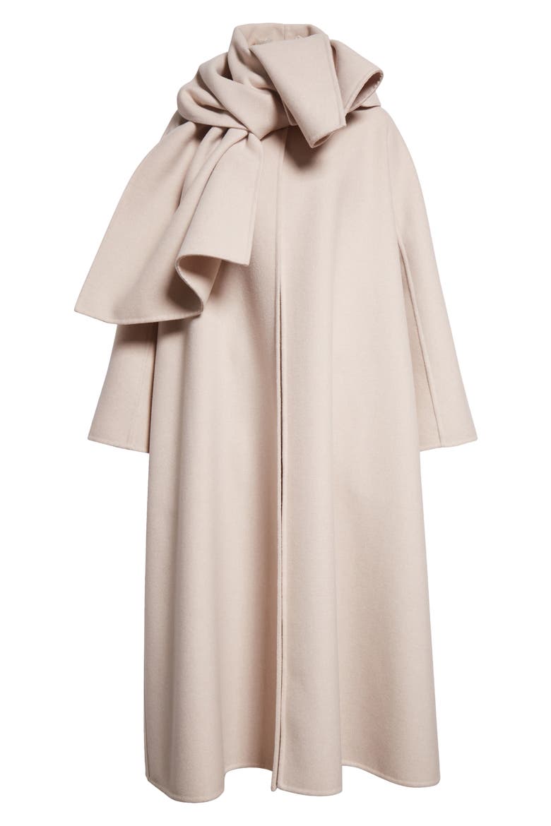 Pepaia Alpaca Blend Long Coat with Removable Cape (Women) | Nordstrom