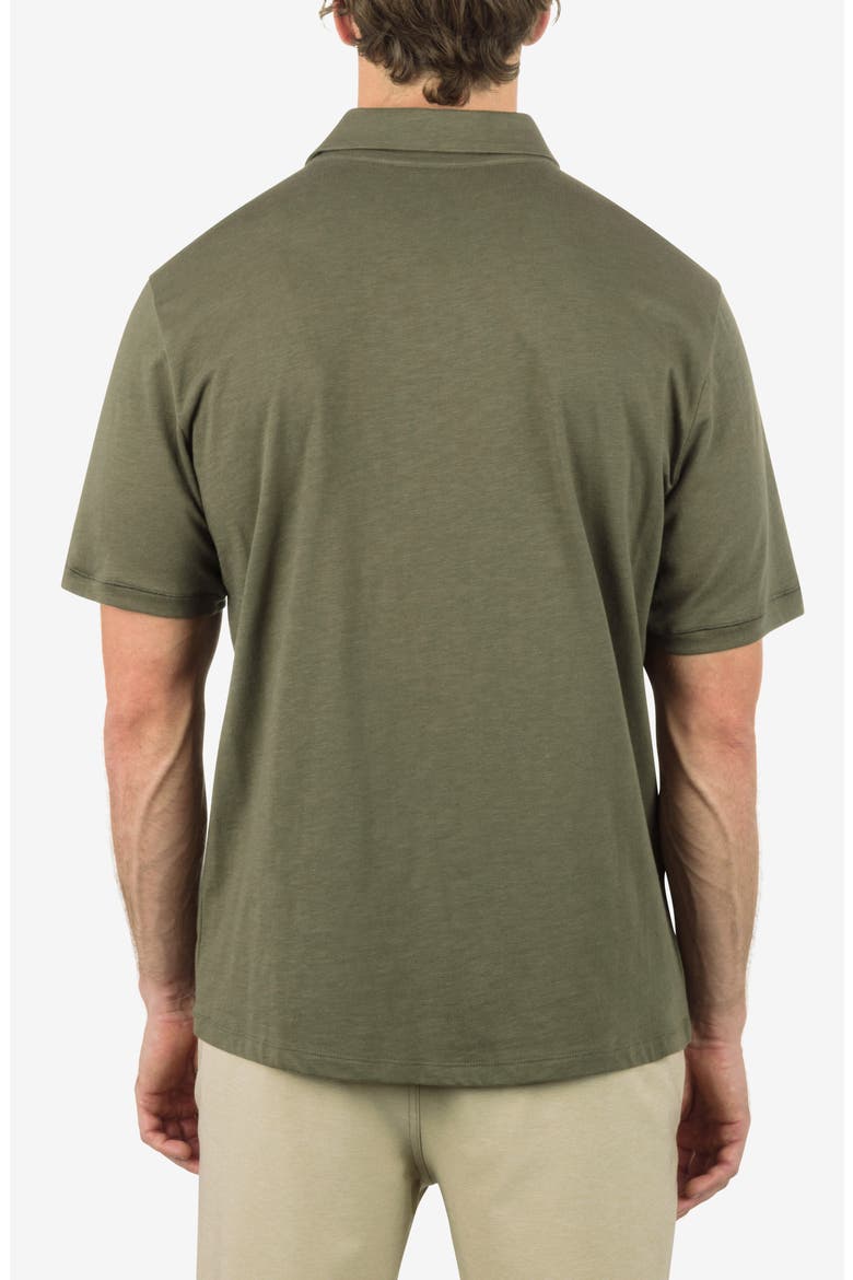 Icon Slub Polo, Alternate, color, OLIVE