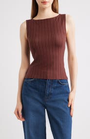Reformation Dusk Stretch Knit Top