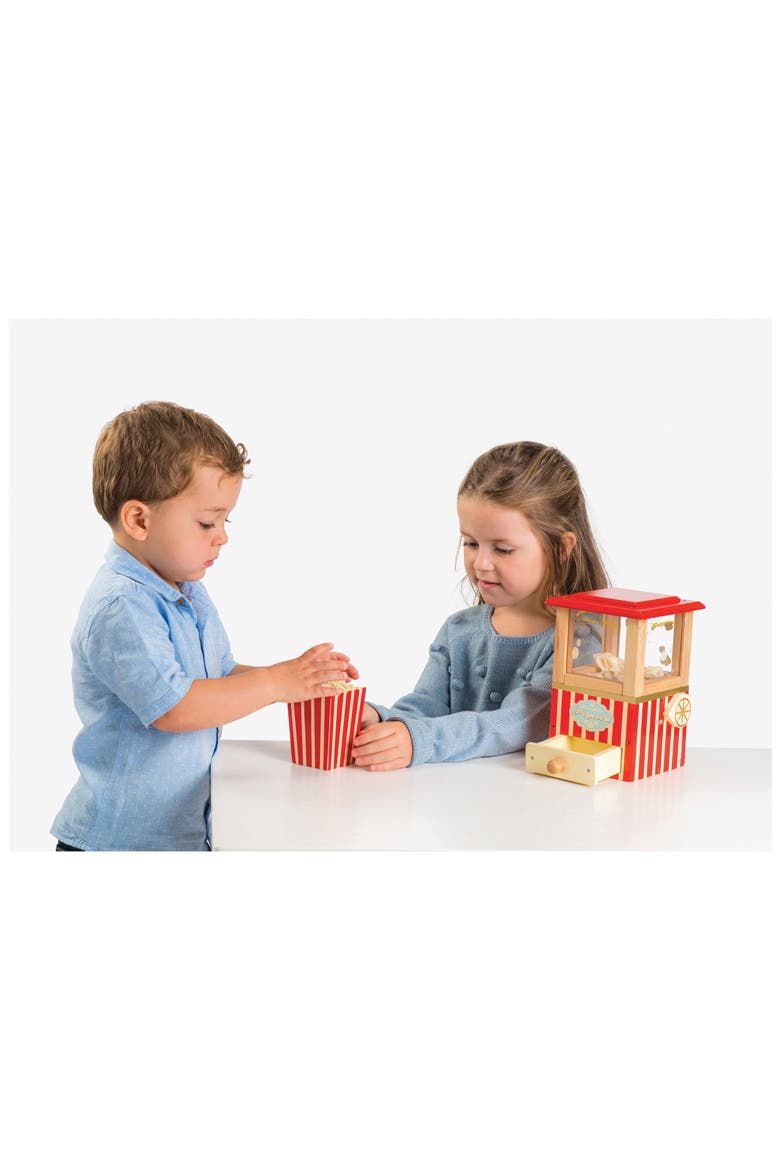 Popcorn Machine & Movie Playset, Alternate, color, RED AND TAN