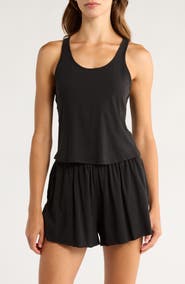 Lunya Organic Pima Cotton Curve Hem Tank
