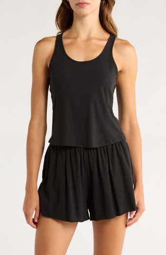 Organic Pima Cotton Curve Hem Tank