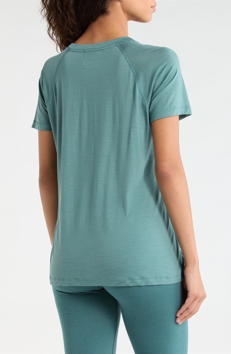 Smartwool Active Ultralite Crewneck T-Shirt, Alternate, color, Dusty Teal