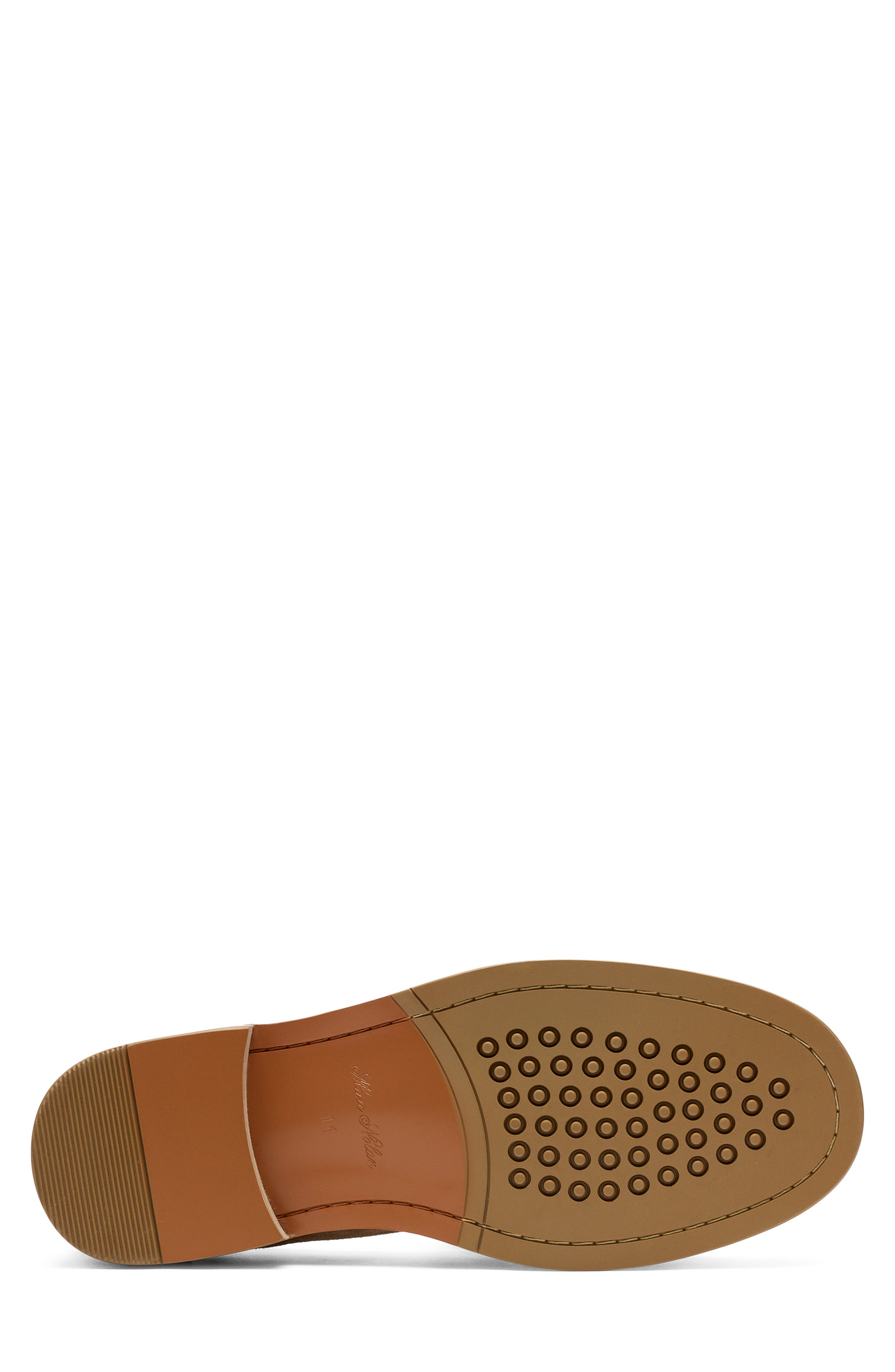 Denzel Tassel Loafer, Alternate, color, LIGHT CARAMEL