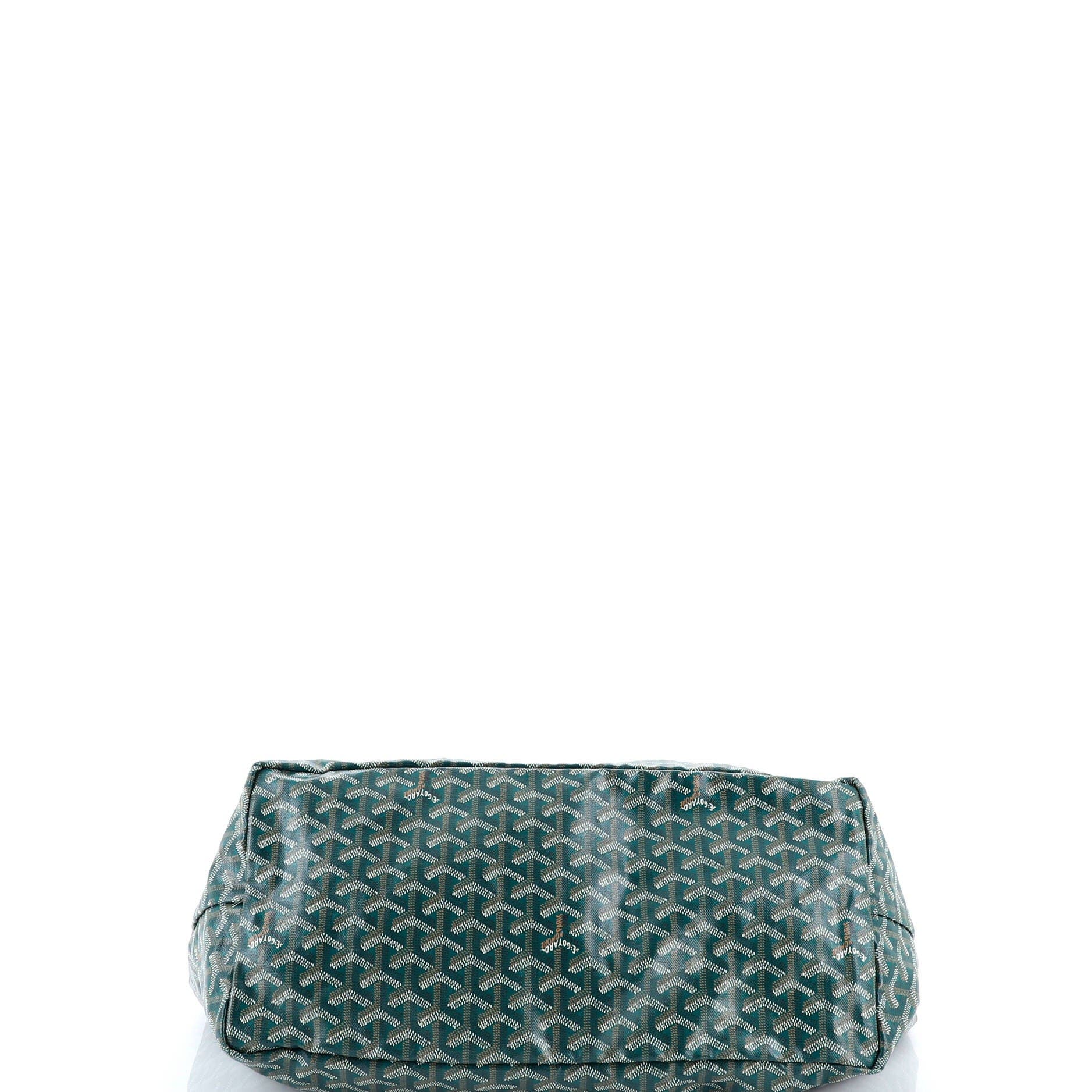 Pre-Owned Goyard Saint Louis Tote Coated Canvas GM, Alternate, color, Green