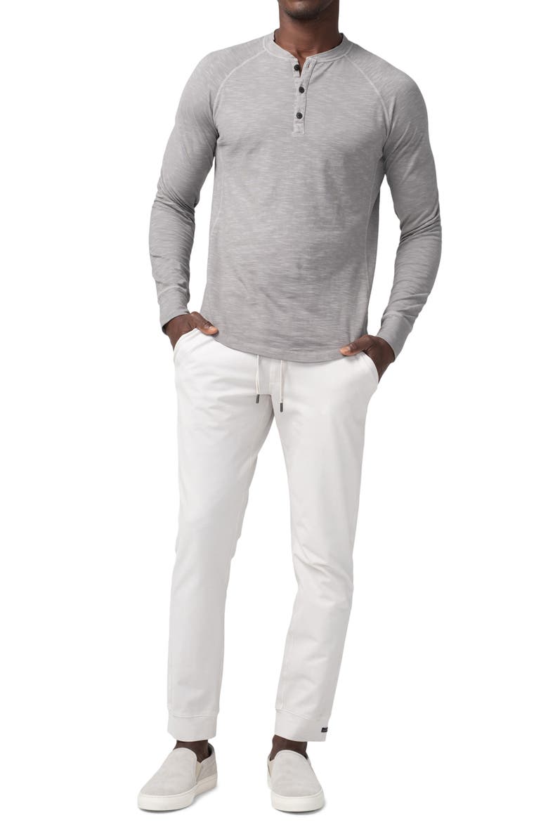 Slim Fit Henley, Alternate, color, FROST GREY