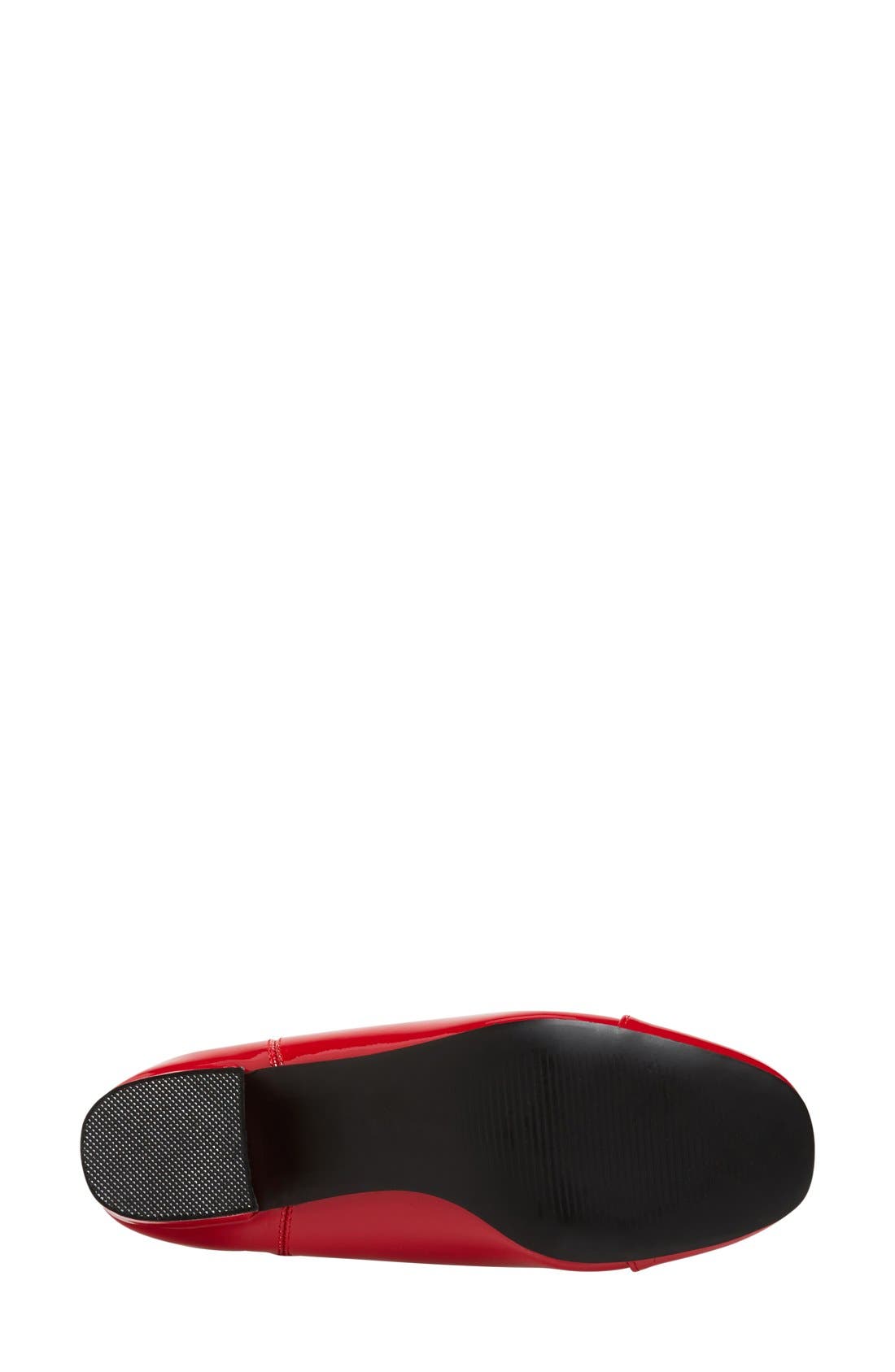 'Go-Go' Bootie, Alternate, color, RED PATENT