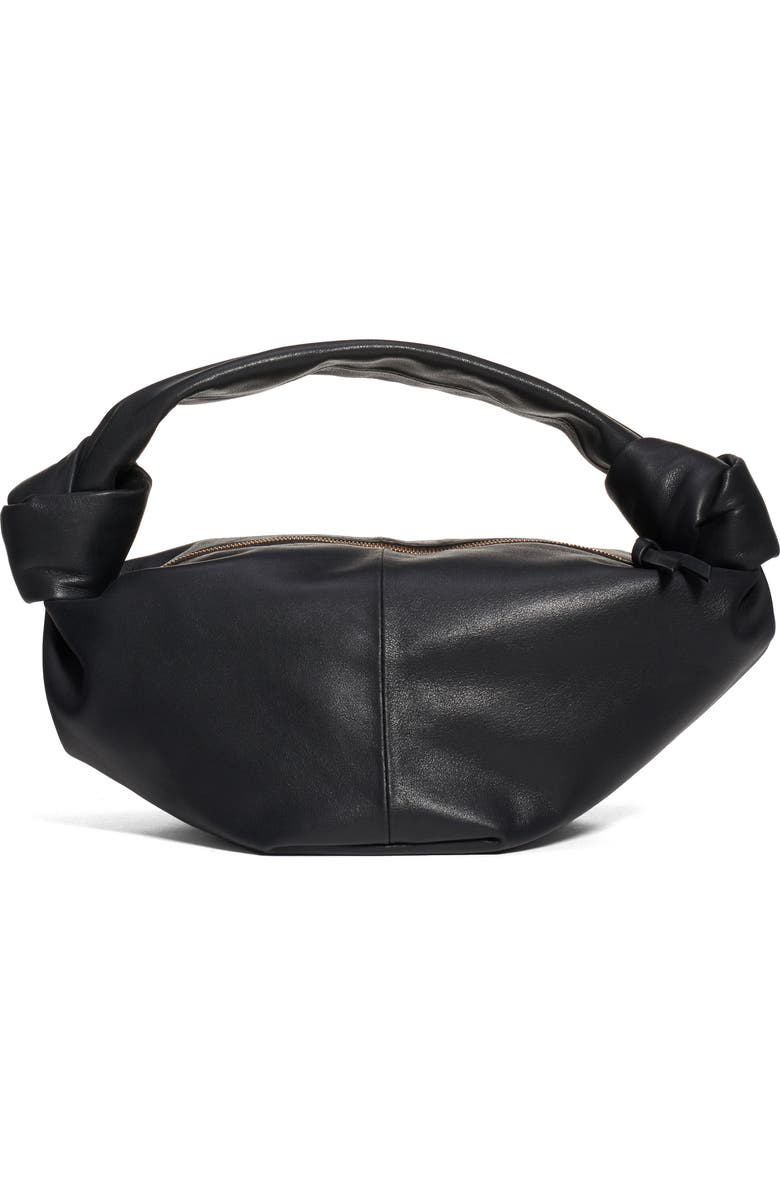 Bottega Veneta Mini Leather Hobo, Alternate, color,