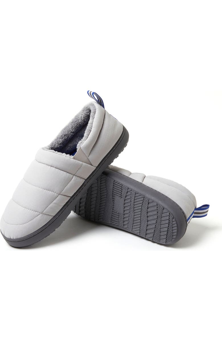 DEARFOAMS Cullen Ripstop Closed Back Slipper, Alternate, color, Grey