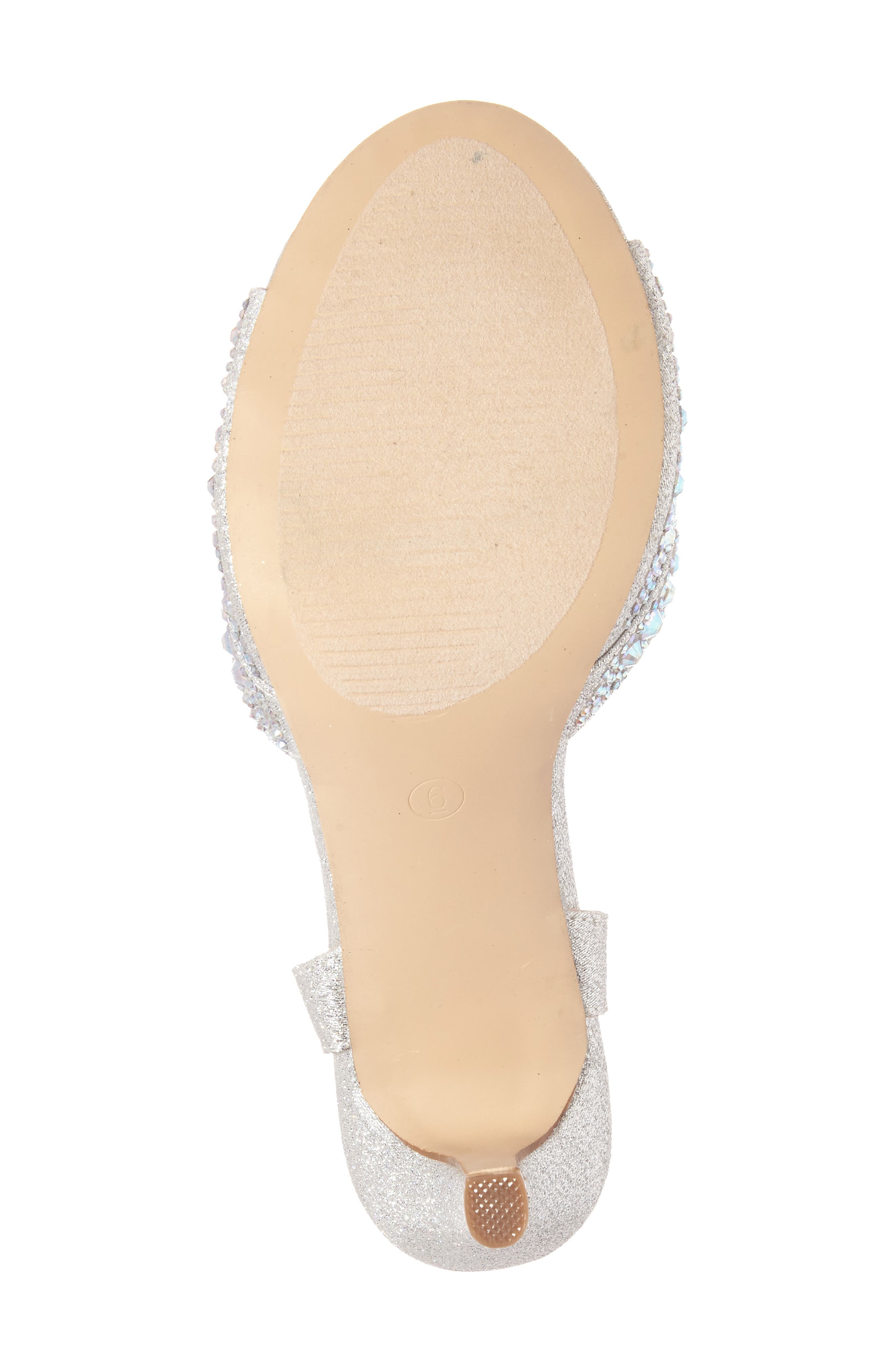 Lauren Lorraine Florence Crystal Embellished Sandal, Alternate, color, 