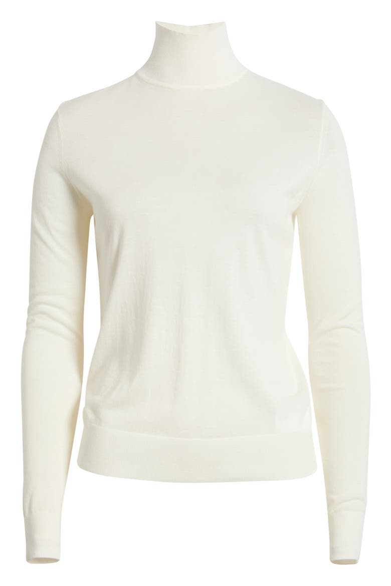 Wool Blend Mock Neck Sweater, Alternate, color, NEW IVORY - CX1