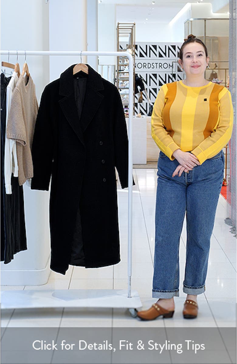 Belted Wool Wrap Coat, sales video thumbnail