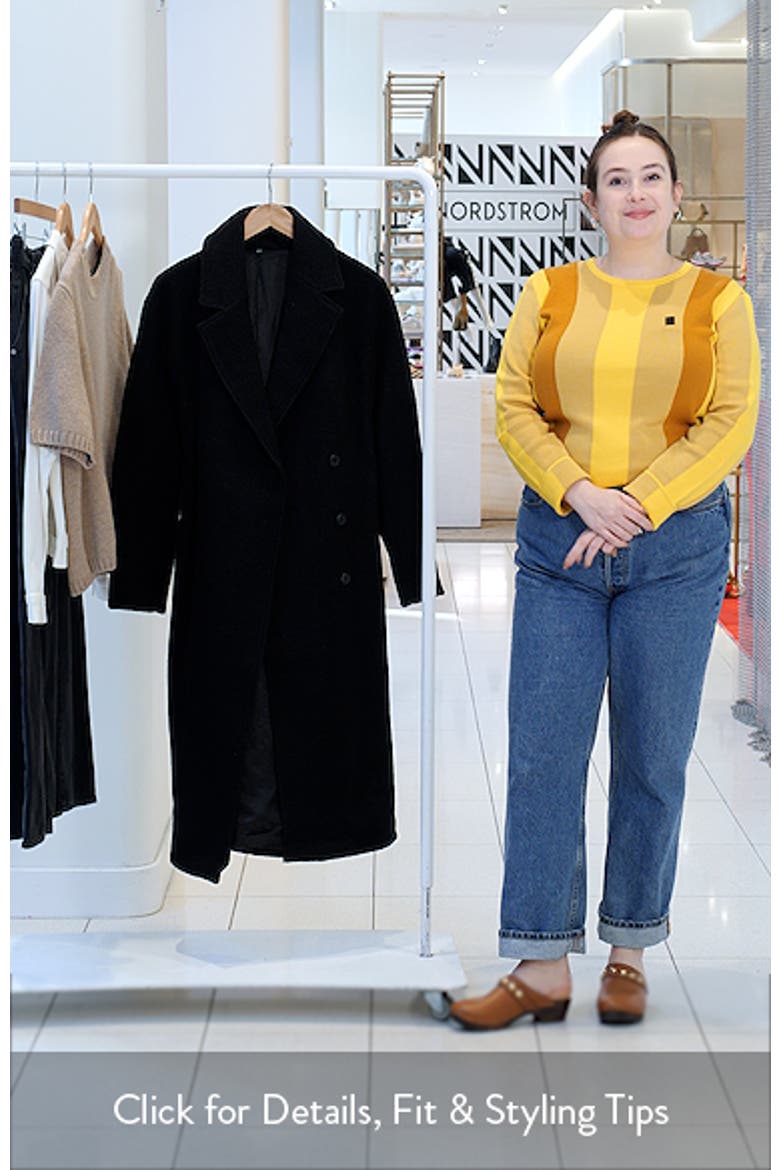 Belted Wool Wrap Coat video