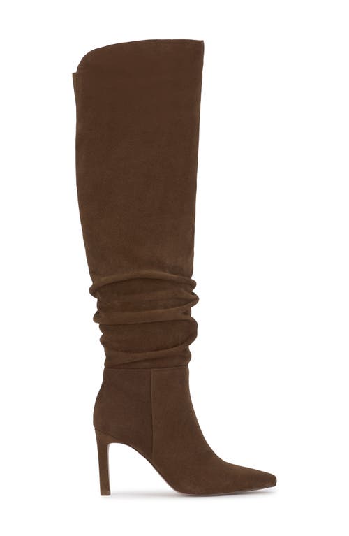 Jessica Simpson Emetta Pointed Toe Over The Knee Boot In Brown
